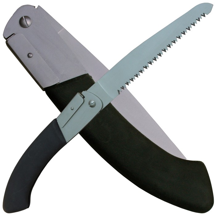 MFH Klappsäge Deluxe, schwarz, klappbar